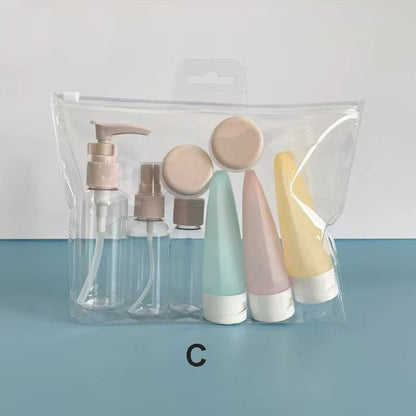 11-Piece Travel Toiletries Bottles Set — Refillable Mini Containers for Shampoo, Lotion & Skincare | Airplane & Carry-On - Babytopia32