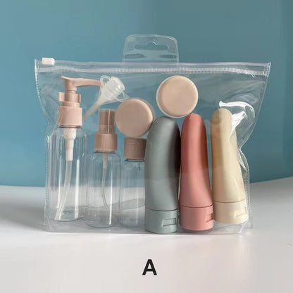 11-Piece Travel Toiletries Bottles Set — Refillable Mini Containers for Shampoo, Lotion & Skincare | Airplane & Carry-On - Babytopia32