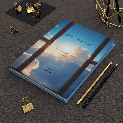 God Above All Hardcover Journal | Faith Scripture Notebook