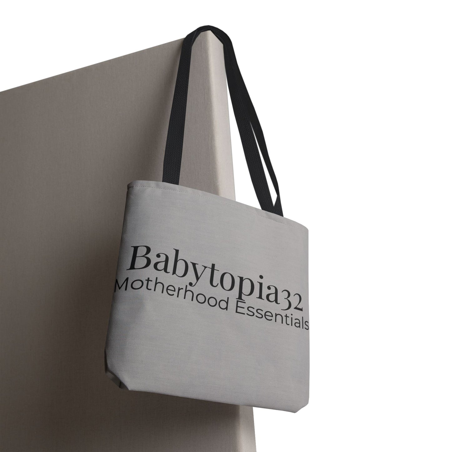 Babytopia32 Motherhood Essentials Tote Bag — Minimalist Baby Mom Diaper Tote