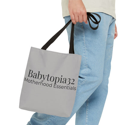 Babytopia32 Motherhood Essentials Tote Bag — Minimalist Baby Mom Diaper Tote