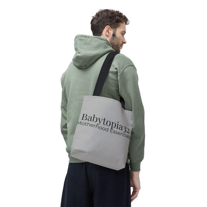Babytopia32 Motherhood Essentials Tote Bag — Minimalist Baby Mom Diaper Tote