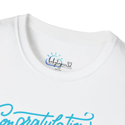 Bundle of Joy Congratulations T-Shirt — Unisex Baby Shower Gift & New Parent Celebration Tee