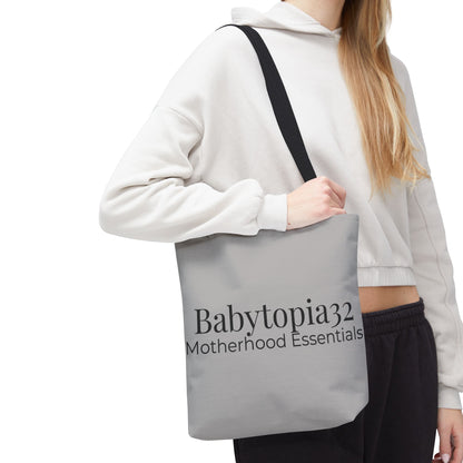 Babytopia32 Motherhood Essentials Tote Bag — Minimalist Baby Mom Diaper Tote