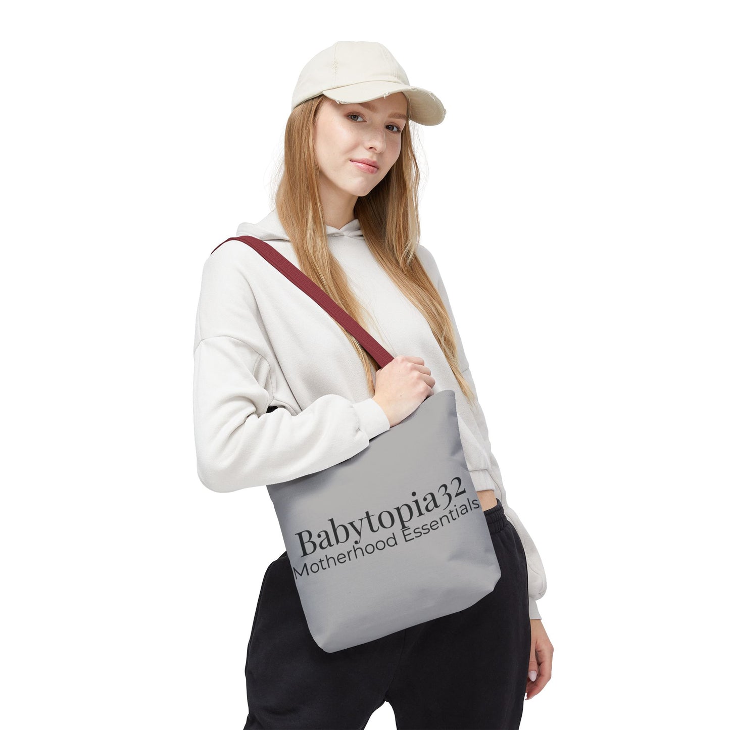 Babytopia32 Motherhood Essentials Tote Bag — Minimalist Baby Mom Diaper Tote