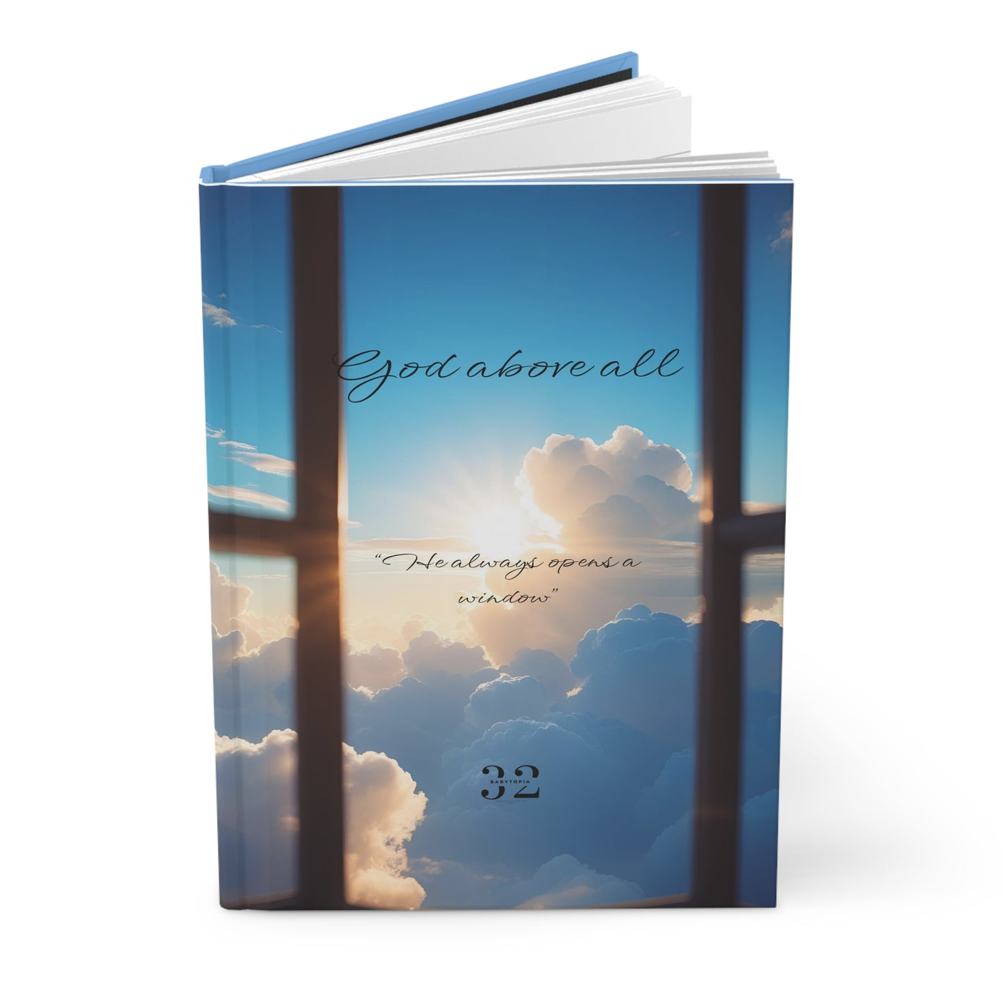 God Above All Hardcover Journal | Faith Scripture Notebook