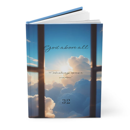 God Above All Hardcover Journal | Faith Scripture Notebook