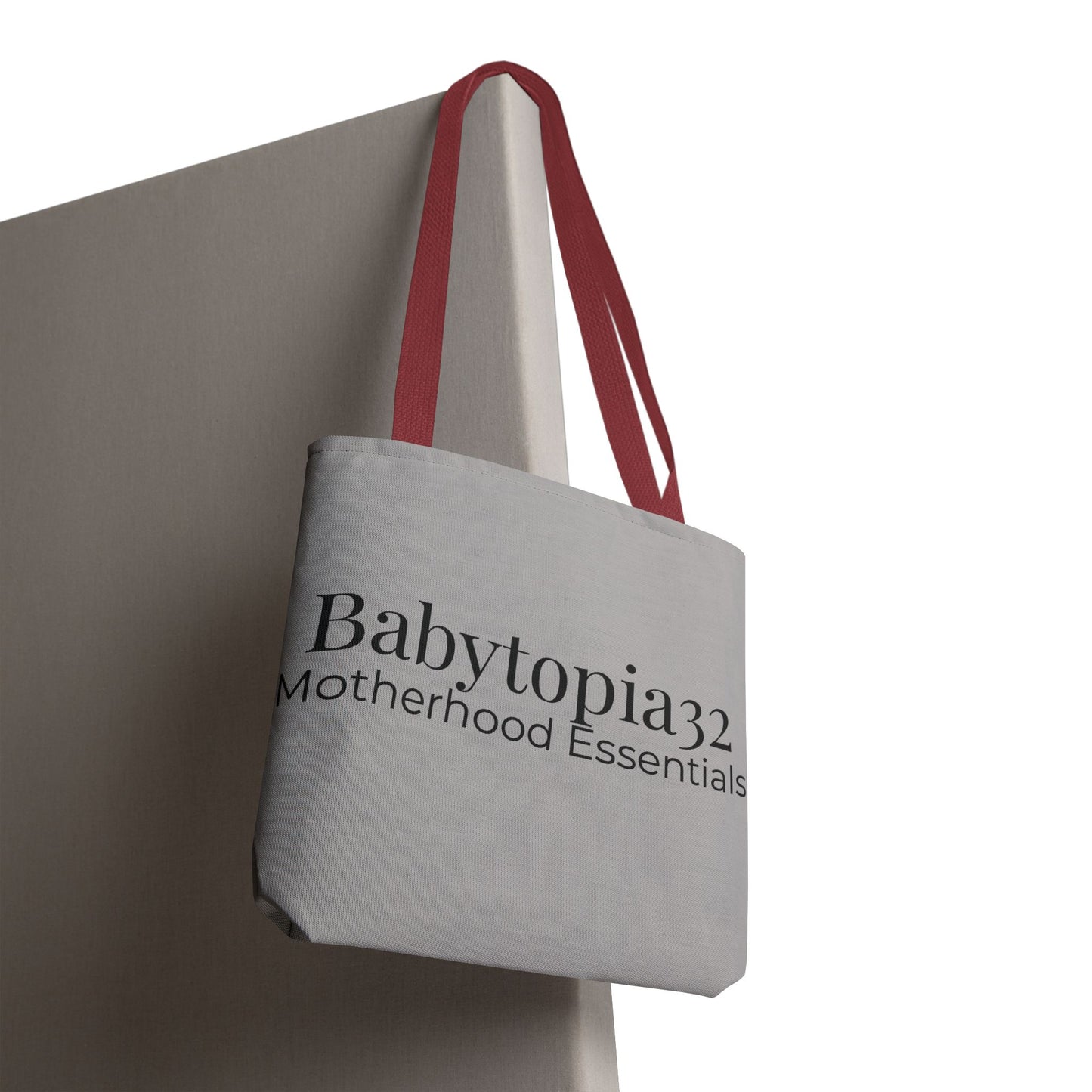 Babytopia32 Motherhood Essentials Tote Bag — Minimalist Baby Mom Diaper Tote