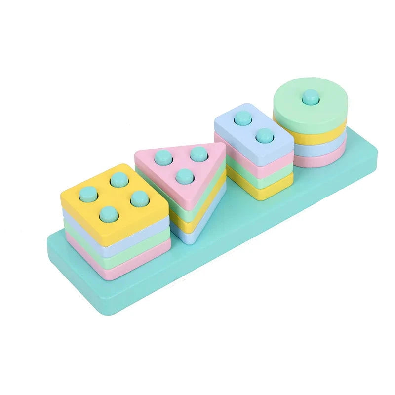 Geometric shapes puzzle 