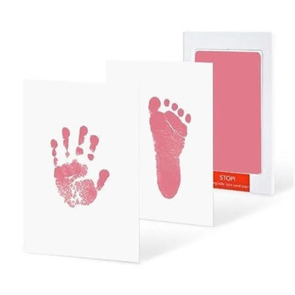 Newborn Baby Hand & Footprint Ink Pad Kit – Safe, Inkless Memory Keepsake