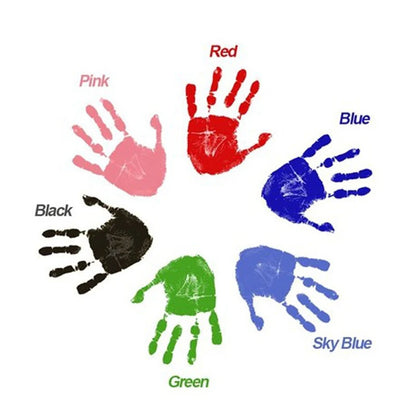 Newborn Baby Hand & Footprint Ink Pad Kit – Safe, Inkless Memory Keepsake