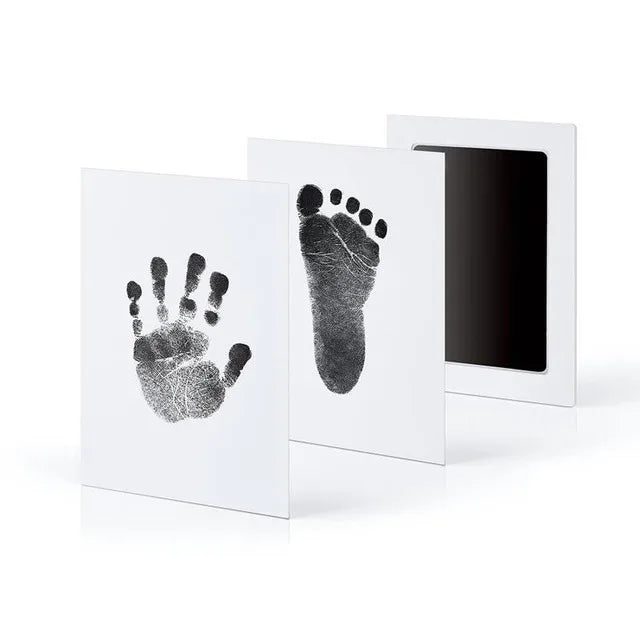 Newborn Baby Hand & Footprint Ink Pad Kit – Safe, Inkless Memory Keepsake