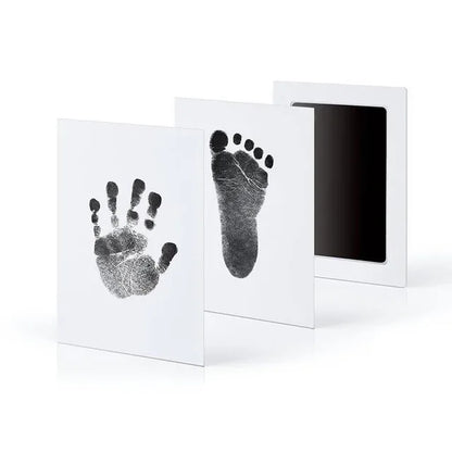 Newborn Baby Hand & Footprint Ink Pad Kit – Safe, Inkless Memory Keepsake