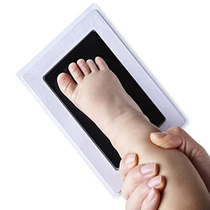 Newborn Baby Hand & Footprint Ink Pad Kit – Safe, Inkless Memory Keepsake