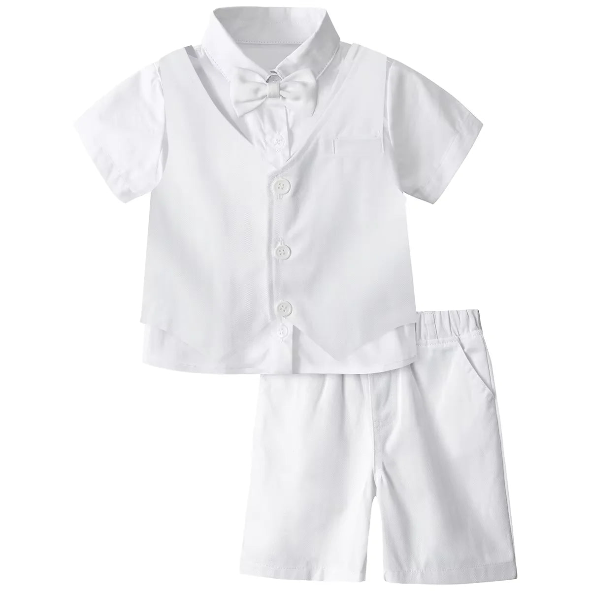 Toddler Boy 3-Piece Formal Suit Set – Wedding, Birthday & Party Outfit (12M–6Y)