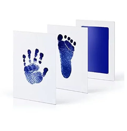 Newborn Baby Hand & Footprint Ink Pad Kit – Safe, Inkless Memory Keepsake