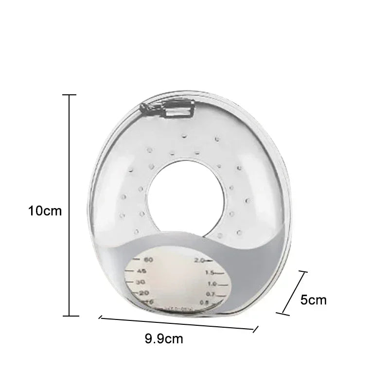 Silicone Breast Milk Collector – Wearable Anti-Spill Nursing Pad & Nipple Protector
