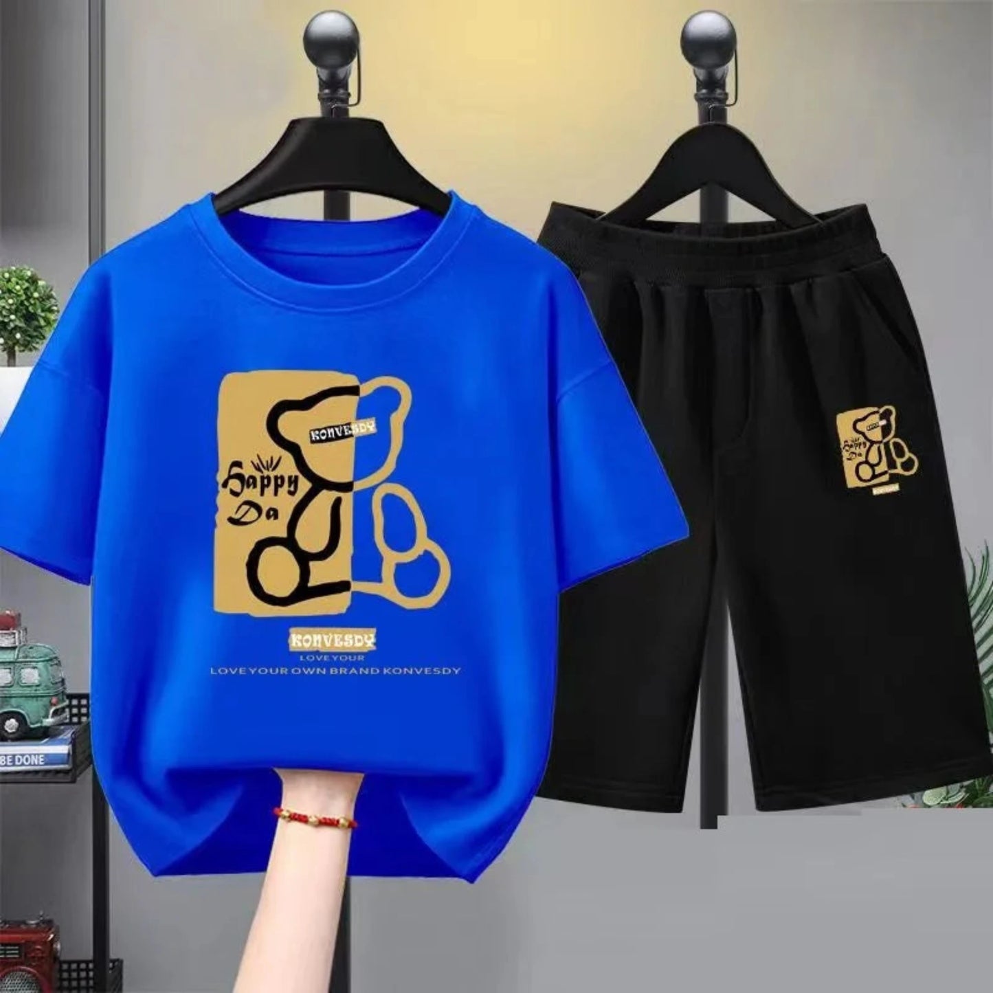 Cartoon T-Shirt and Shorts - Babytopia32