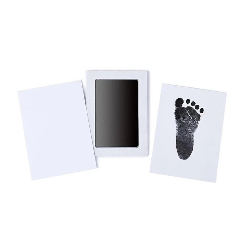Newborn Baby Hand & Footprint Ink Pad Kit – Safe, Inkless Memory Keepsake