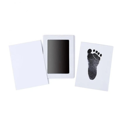 Newborn Baby Hand & Footprint Ink Pad Kit – Safe, Inkless Memory Keepsake
