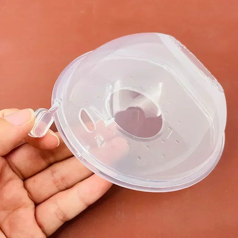 Silicone Breast Milk Collector – Wearable Anti-Spill Nursing Pad & Nipple Protector