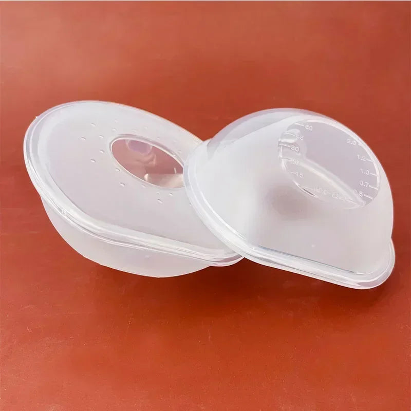 Silicone Breast Milk Collector – Wearable Anti-Spill Nursing Pad & Nipple Protector