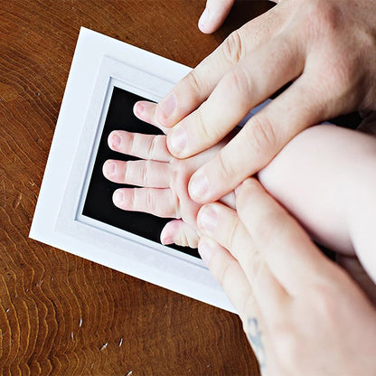 Newborn Baby Hand & Footprint Ink Pad Kit – Safe, Inkless Memory Keepsake
