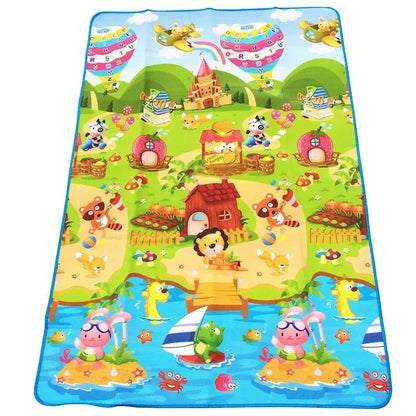 Baby & Kids EVA Foam Puzzle Play Mat | Large 180×120cm Soft Crawling Mat, 4 Designs, CE Certified - Babytopia32