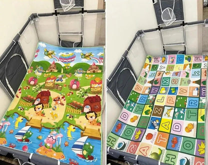 Baby & Kids EVA Foam Puzzle Play Mat | Large 180×120cm Soft Crawling Mat, 4 Designs, CE Certified - Babytopia32