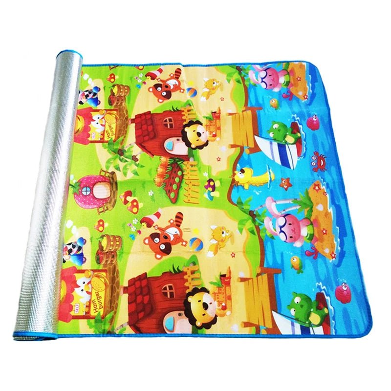 Baby & Kids EVA Foam Puzzle Play Mat | Large 180×120cm Soft Crawling Mat, 4 Designs, CE Certified - Babytopia32