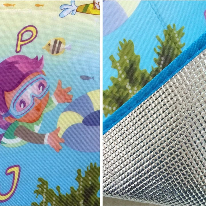 Baby & Kids EVA Foam Puzzle Play Mat | Large 180×120cm Soft Crawling Mat, 4 Designs, CE Certified - Babytopia32