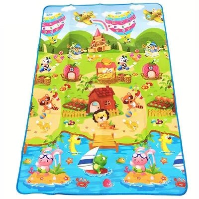 Baby & Kids EVA Foam Puzzle Play Mat | Large 180×120cm Soft Crawling Mat, 4 Designs, CE Certified - Babytopia32