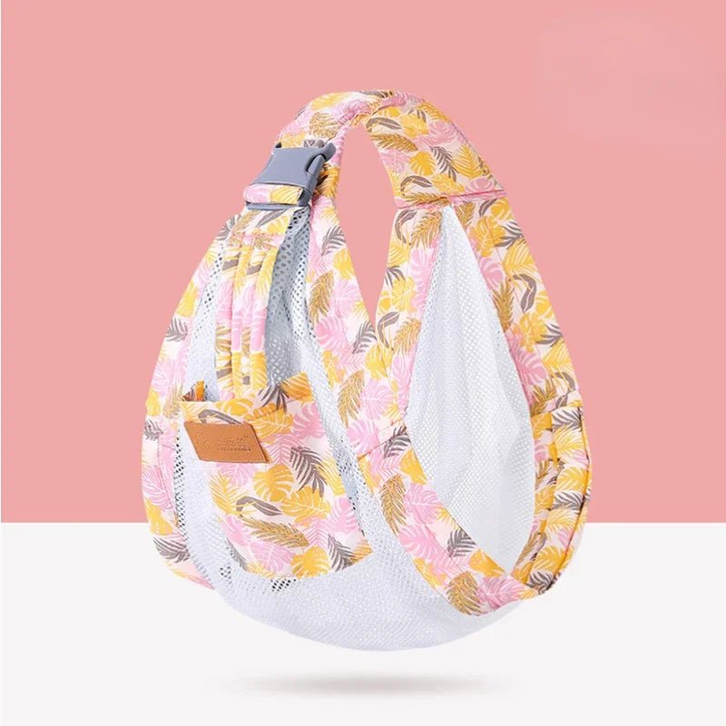 Baby Wrap Newborn Sling & Nursing Cover | Dual-Use Mesh Carrier for 0–36M - Babytopia32