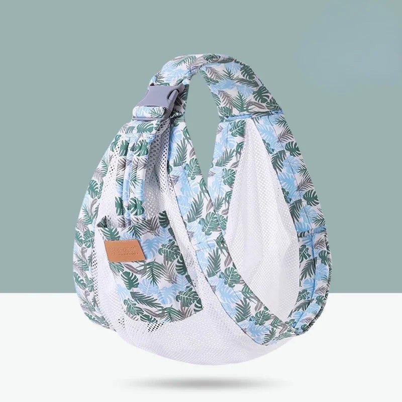 Baby Wrap Newborn Sling & Nursing Cover | Dual-Use Mesh Carrier for 0–36M - Babytopia32