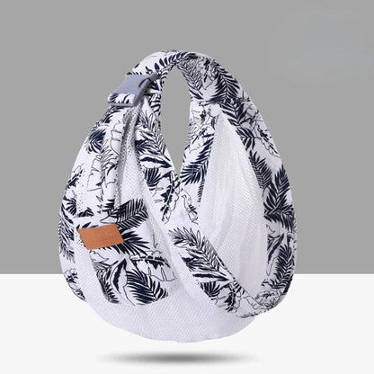 Baby Wrap Newborn Sling & Nursing Cover | Dual-Use Mesh Carrier for 0–36M - Babytopia32