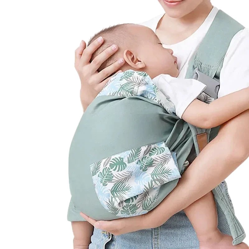 Baby Wrap Newborn Sling & Nursing Cover | Dual-Use Mesh Carrier for 0–36M - Babytopia32