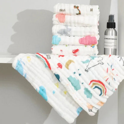 Cotton Washcloth Towels - Babytopia32