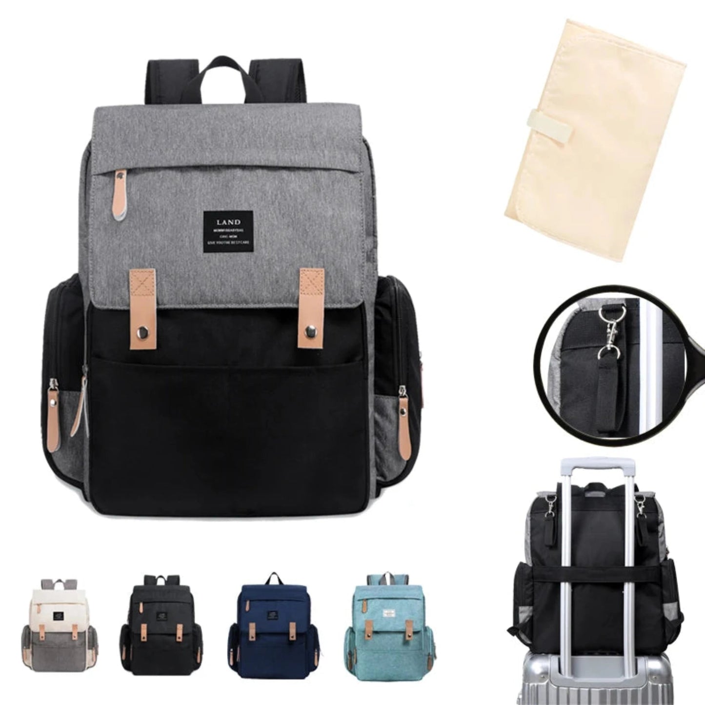 Diaper Bag Backpack - Babytopia32