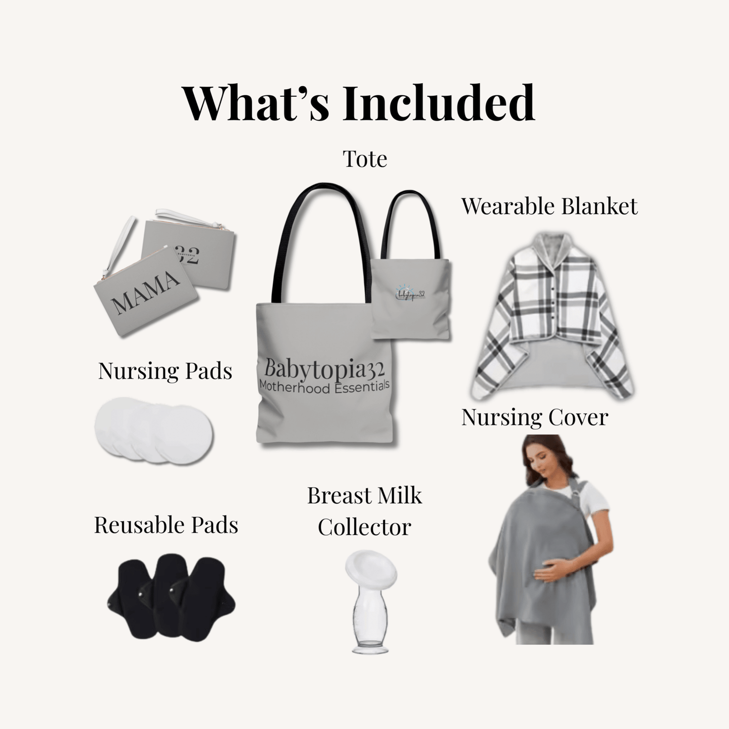 Hospital Bag Essentials Kit - Babytopia32