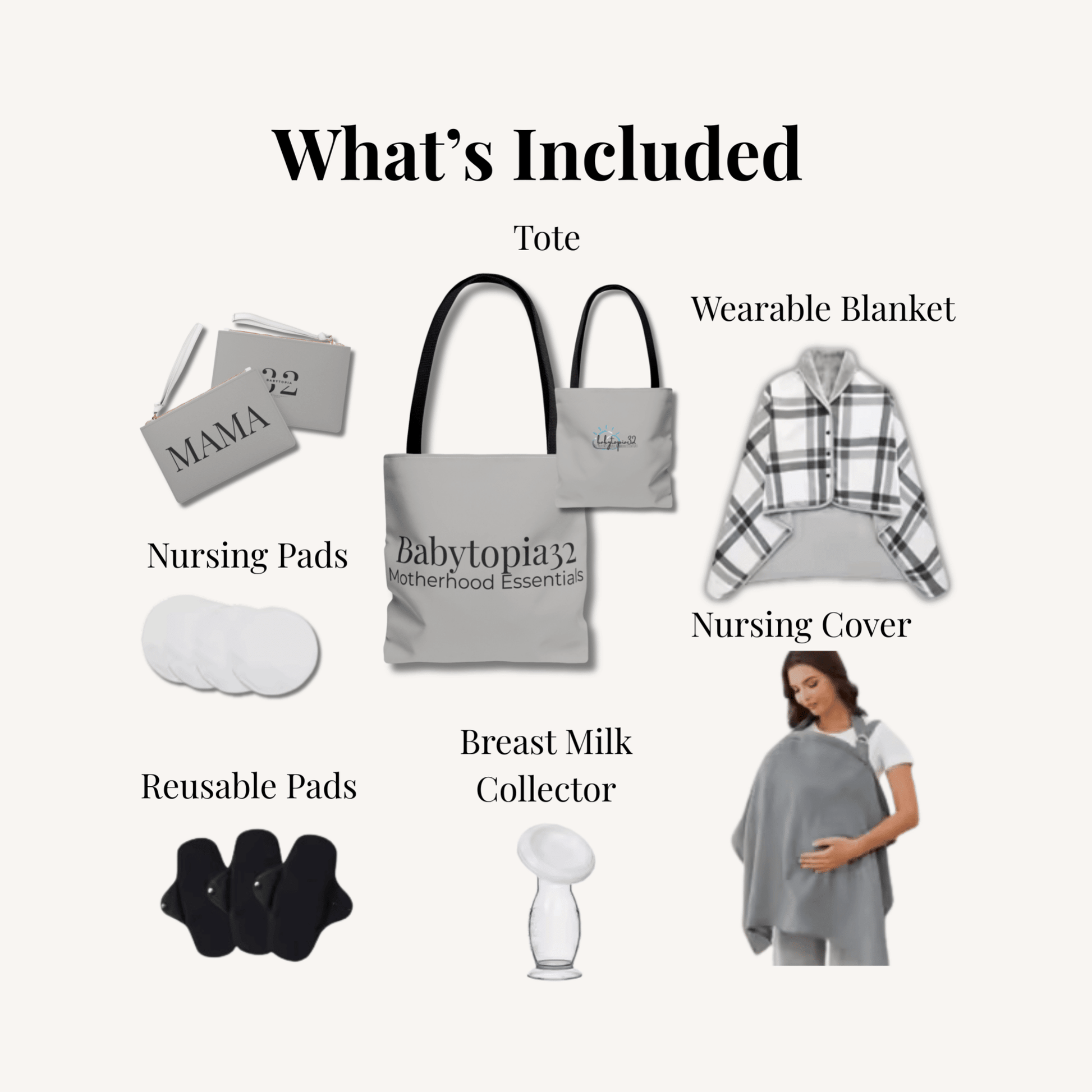 Hospital Bag Essentials Kit - Babytopia32