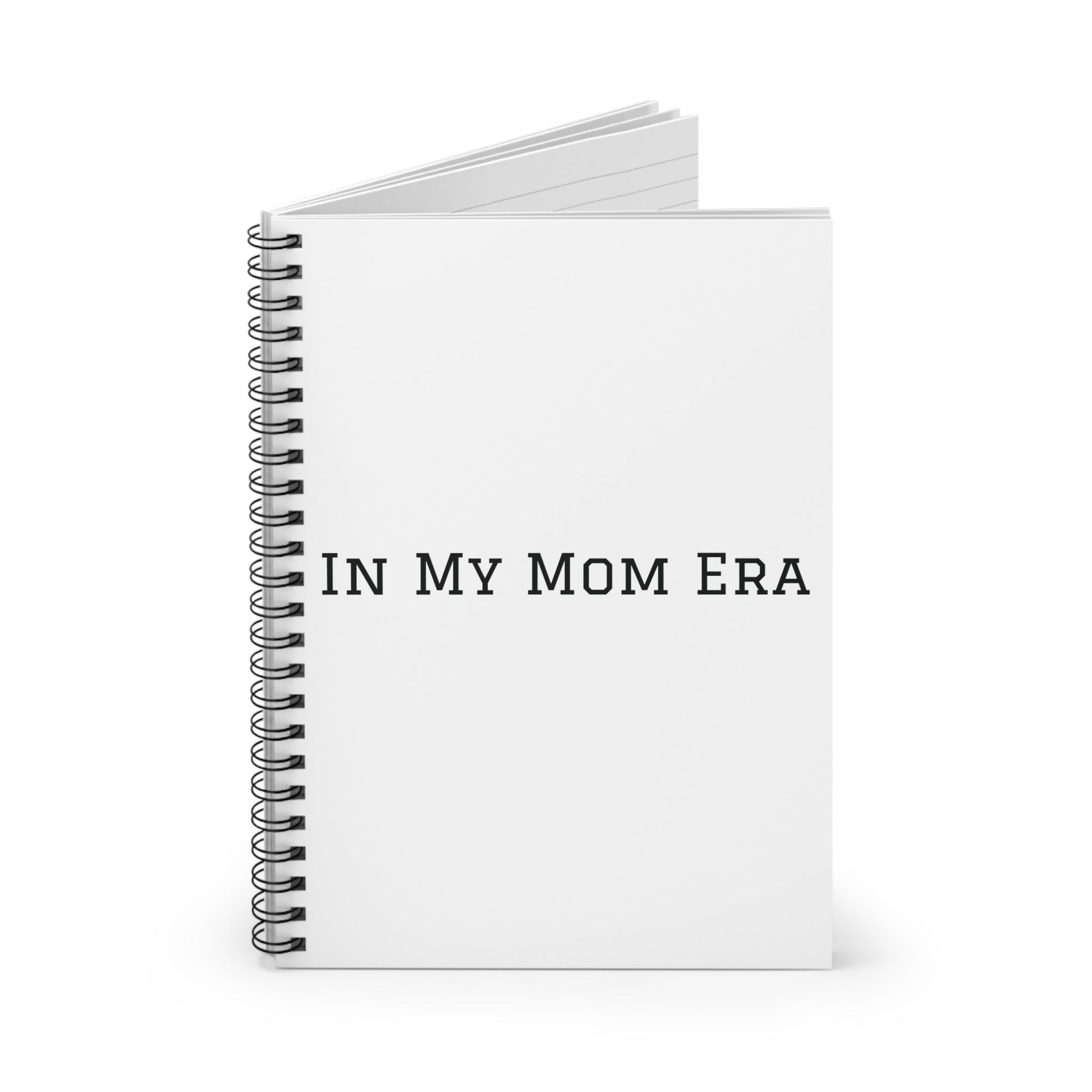 In My Mom Era Spiral Notebook | Ruled Lined Journal, Mom Life Notes - Babytopia32