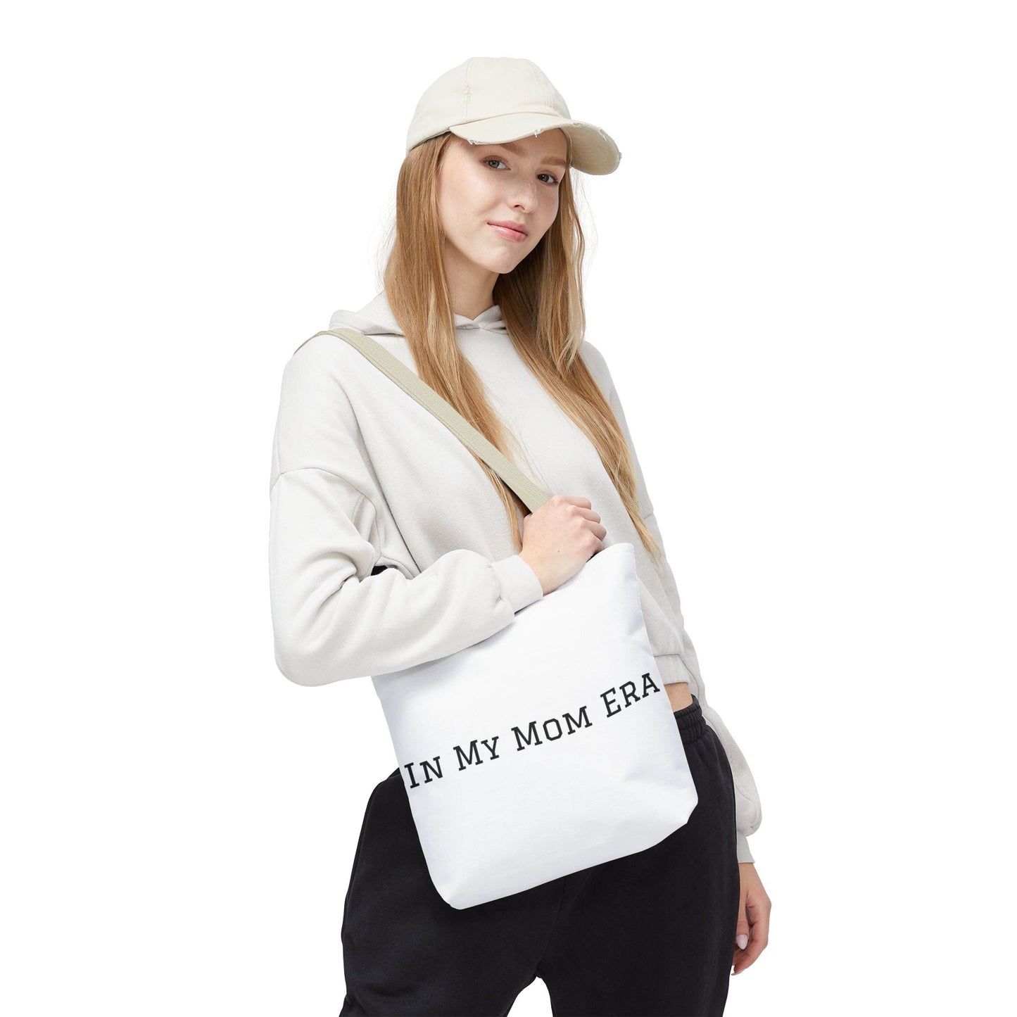 In My Mom Era Tote Bag | Text Print Tote - Babytopia32