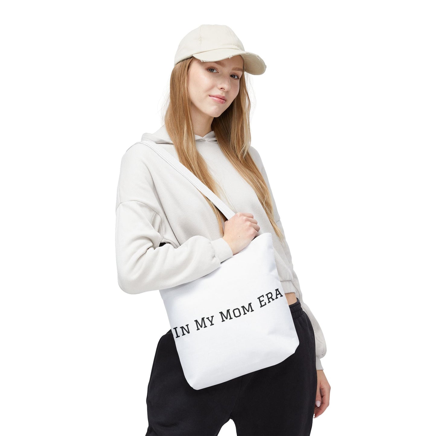 In My Mom Era Tote Bag | Text Print Tote - Babytopia32
