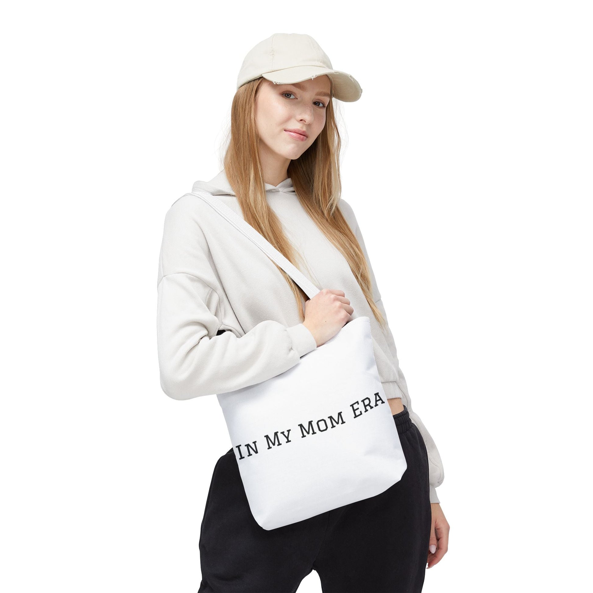 In My Mom Era Tote Bag | Text Print Tote - Babytopia32