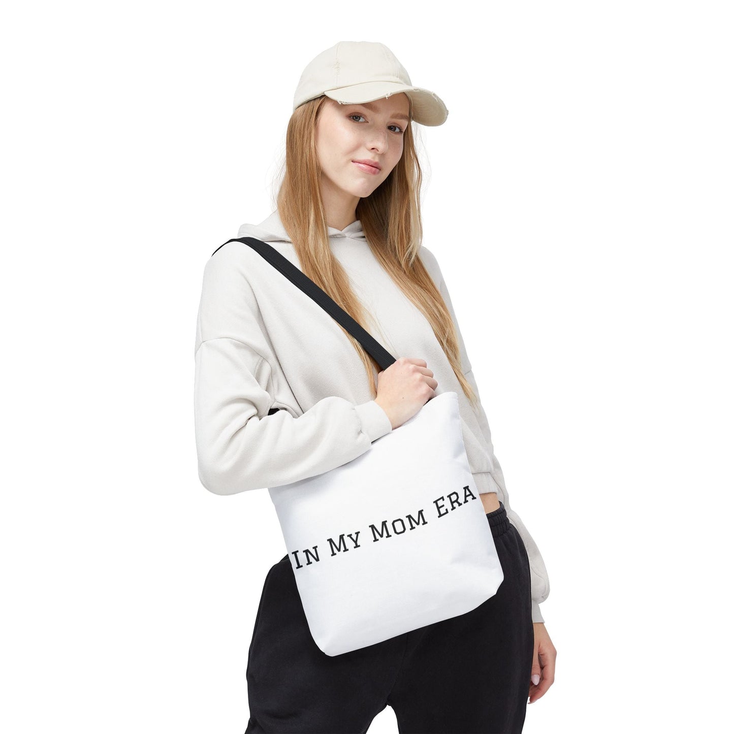 In My Mom Era Tote Bag | Text Print Tote - Babytopia32