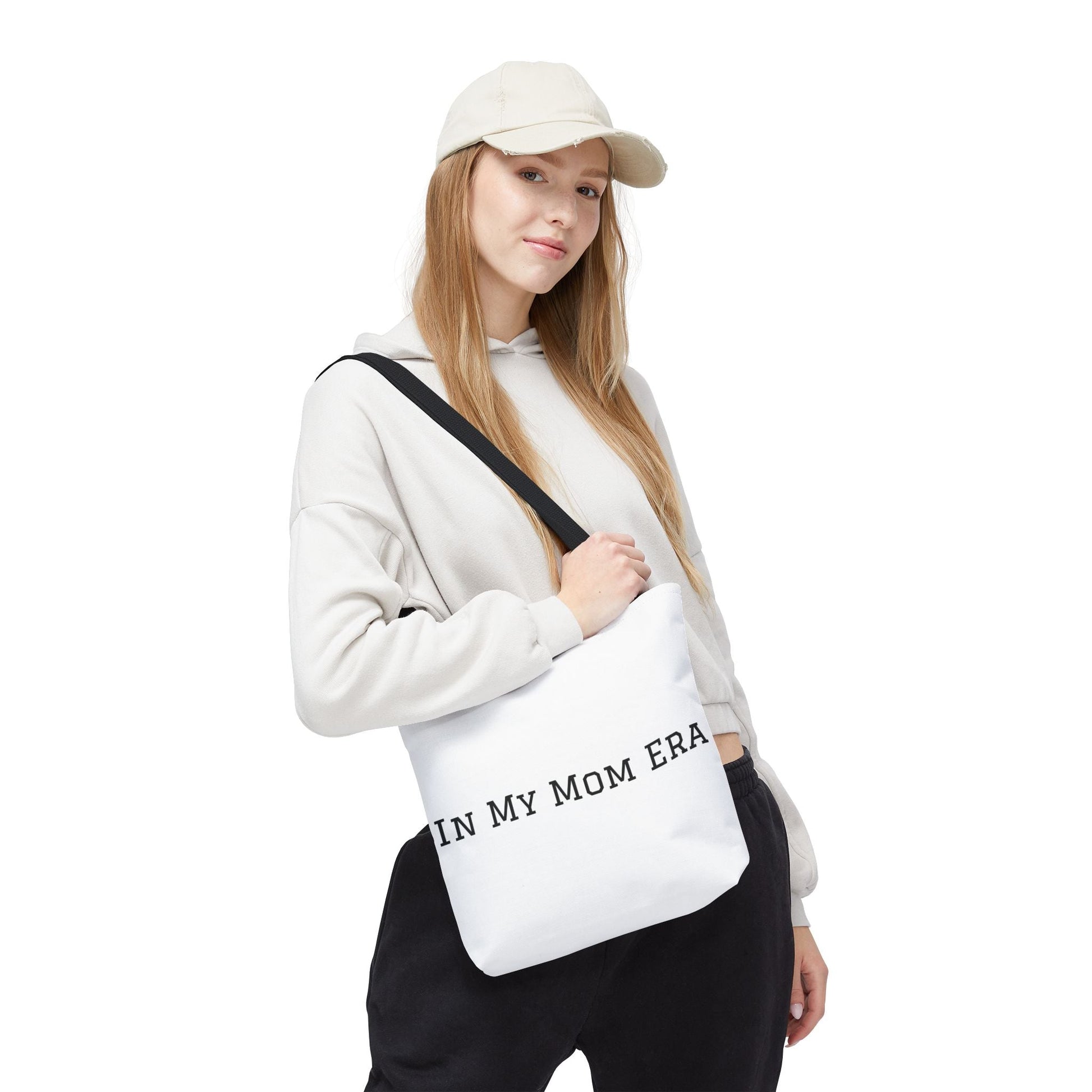 In My Mom Era Tote Bag | Text Print Tote - Babytopia32