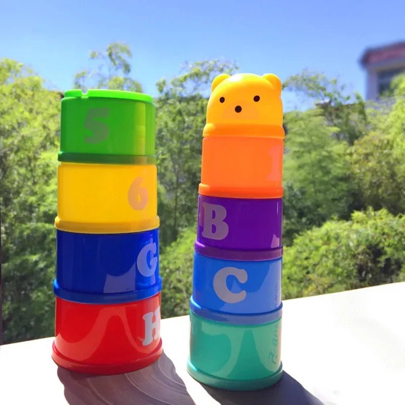 Kids Stacking Cup Speed Game – Educational Numbers, Letters & Shapes Toy (Ages 7–12) - Babytopia32