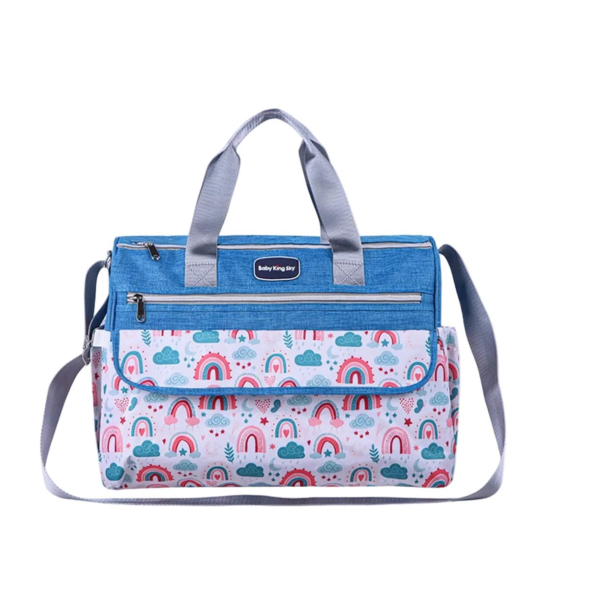 Large Capacity Mommy Diaper Bag | Stylish Single Shoulder Baby Bag for Moms - Babytopia32