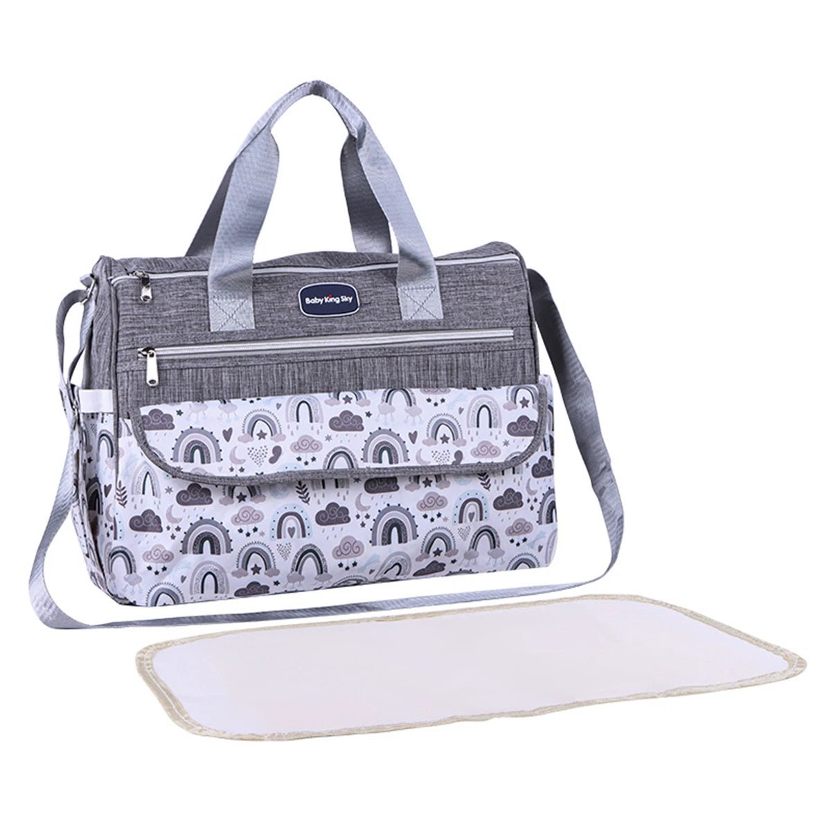 Large Capacity Mommy Diaper Bag | Stylish Single Shoulder Baby Bag for Moms - Babytopia32