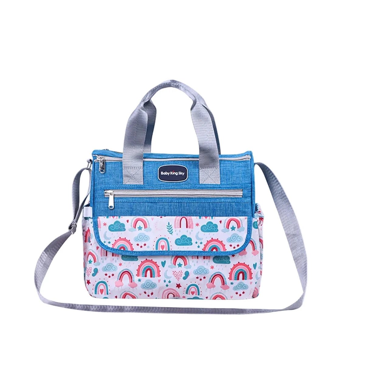 Large Capacity Mommy Diaper Bag | Stylish Single Shoulder Baby Bag for Moms - Babytopia32